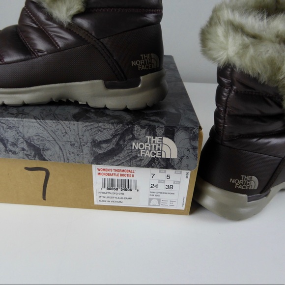 The North Face Thermoball Microbaffle Bootie II 2 - Picture 7 of 8